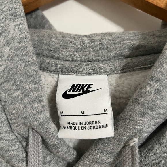 Nike Men’s Grey Hoodie Size Medium - Picture 3 of 4